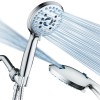 AquaCare AS-SEEN-ON-TV High Pressure 8-mode Handheld Shower Head with 2