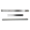 Dapetz ® 3 Pcs Set Stainless Steel Ruler Metal Double