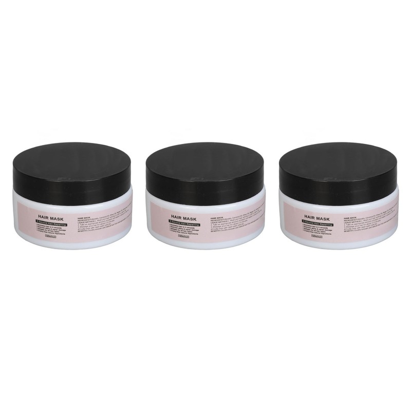 3Pcs Hair Mask Ceratin Repair for Damaged Dry Care Moisturize