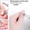 Professionelle Nagelhautzange, Maniküre-Nagelhautschere, Nagelwerkzeuge, Salon-Nagelschere, Entfernung dicker eingewachsener Zehennägel, Edelstahl,