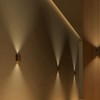 Step Light Wall Sconce Beech Wood Motion Dusk to Dawn