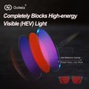 Goiteia Red Blue Light Glasses for Sleep-Blocking Blue & Green