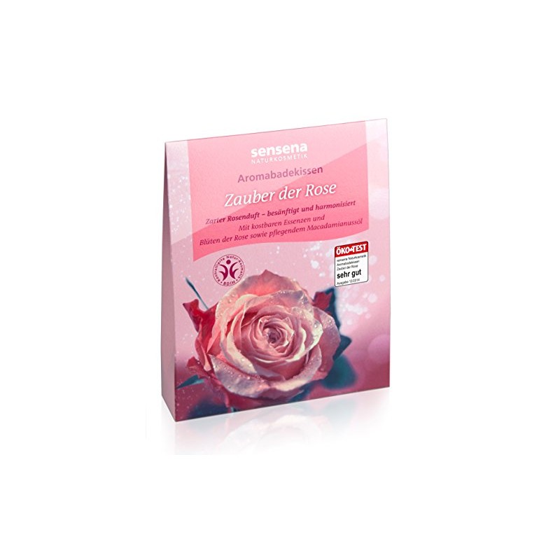 sensena Aroma Bath Cushion "Magic of the Rose" 3 Pack