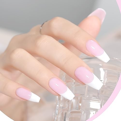 GAOY- Esmalte de uñas en gel rosa bebé, 16 ml, esmalte en gel de secado rápido con luz ultravioleta para manicura casera.