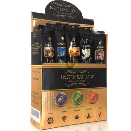 Incensations Premium Incensations Incense Sticks Pack, 25 Scents Hand Dipped Perfume Wands
