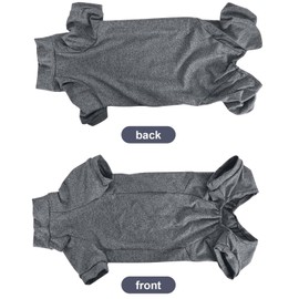 Cat Bodysuit After Surgery Cat Clothing Anti-Leaking for Cat Body Operation Medical Pet Clothing for Recovery for Cat Abdominal Wounds or Skin Diseases (M)