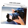 COHEALI 20pcs Camera Lens Caps Keeper Holder Lens Cap String