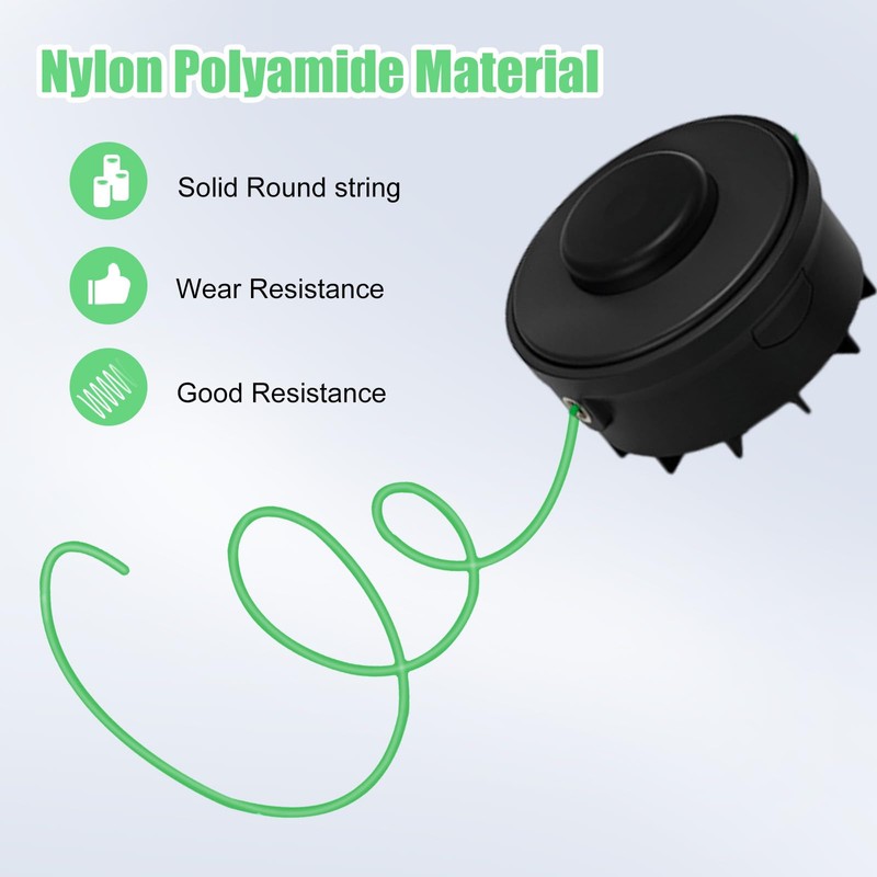 Dxyue 2 Pack C2-2 Spool Head Trimmer Head Replacement for