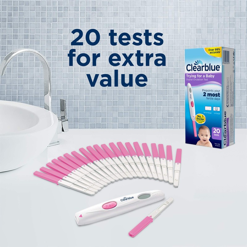 Clearblue Digital Ovulation Tests Kit (OPK) Proven To Help You