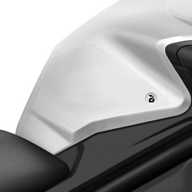 BLOQ Motorcycle Tank Grips compatible with TRIUMPH TIGER 1200 (2012-2021) PREMIUM - CLEAR