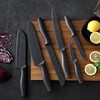 Marco Almond Kitchen Knife Set, KYA39 12-Piece Chef Knife Sets,