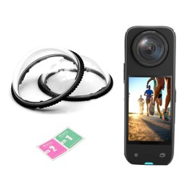 VARKAGE Pack of 2 Premium Lens Protectors for Insta360 x4, Rotatable Lens Protector, Anti-Scratch, Standard Lens Protector - Insta360 X4 Accessories