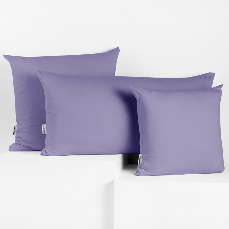 DecoKing 2 x Pillowcases 80 x 80 cm Jersey Cotton