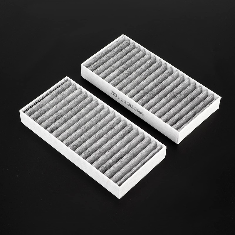 Acouto for Jeep jk wrangler-2PCS Car Cabin Air Filter 55111302AA,68233626AA
