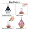 100ml Glass Essential Oil Aroma Diffuser Colorful Light Ultrasonic Humidifier
