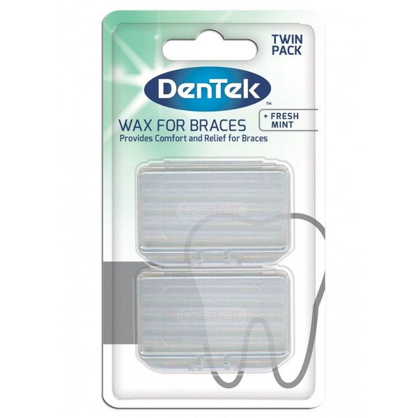 Dentek Wax for Braces (Mint)