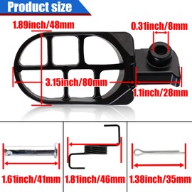 YOFMOO Foot Pegs Rest Footrest Footpegs for XR50 XR50R XR70 XR70R XR80 XR80R XR100 XR100R CRF50 CRF50F CRF70 CRF70F CRF80 KLX110 Motocross 50cc 70cc 90cc 110cc 125cc Dirt Bike TaoTao Jonway Aluminium