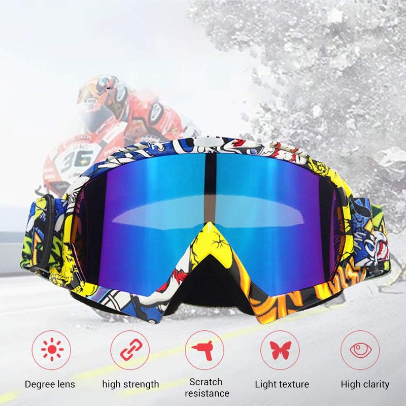 Bagima Goggles Motocross Motorcycle Motocross Goggles Motorcycle Goggles Windproof Protective