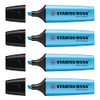 STABILO Boss Original Refillable Highlighters with Bevelled Point 2-5 mm