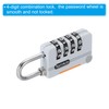 PATIKIL 1m Security Wire, 4-Digit Dial Lock, Cable Lock with