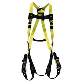 Honeywell Miller H100 Safety Harness with Leg Tongue Buckle & Chest Mating Buckle, S/M, 420 lb. Capacity (H13110021)