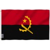 Anley Fly Breeze 3x5 Feet Angola Flag - Vivid Color