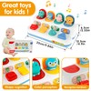 Baby Pop Up Toys, Pop up Cause and Effect Montessori
