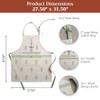 Maison d' Hermine Jardin du Roy 100% Cotton Apron with