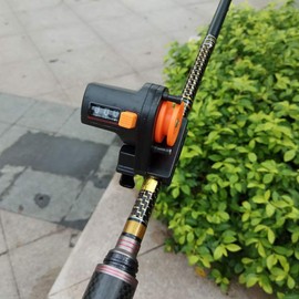 BuyWeek Fishing Line Depth Counter, 0-999M Fishing Line Counter Fishing Line Length Depth Gauge Counter Tool