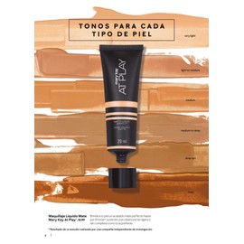 Maquillaje Líquido Mate Mary Kay At Play Medium