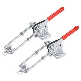 sourcing map 496lbs Smoker Toggle Pull Latch U Bolt Vertical Quick Release Clamp, 2 Pcs