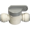 John Guest Grey Acetal Shut Off Valve Connection 1/2 inch