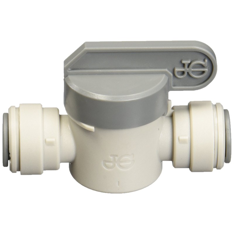 John Guest Grey Acetal Shut Off Valve Connection 1/2 inch