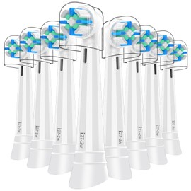 Replacement Heads Compatible with Oral B iO 3 4 5 6 7 8 9 10 Series Electric Toothbrush,Toothbrush Heads Compatible with Oral B iO Replacement Heads, Medium Bristles for Effective Cleaning,White