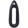 MiPhee Silicone Case for Go-Tcha with Keychain Carabiner, Black