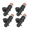 4PCS Fuel Injector Nozzles Flow Matched Fuel Injectors 1.8L 16450-RNA-A01