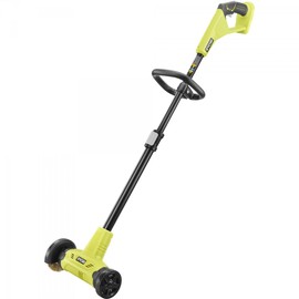 RYOBI ONE+ 18V Patio Cleaner with Wire Brush Edger Weed Remover (Tool Only)