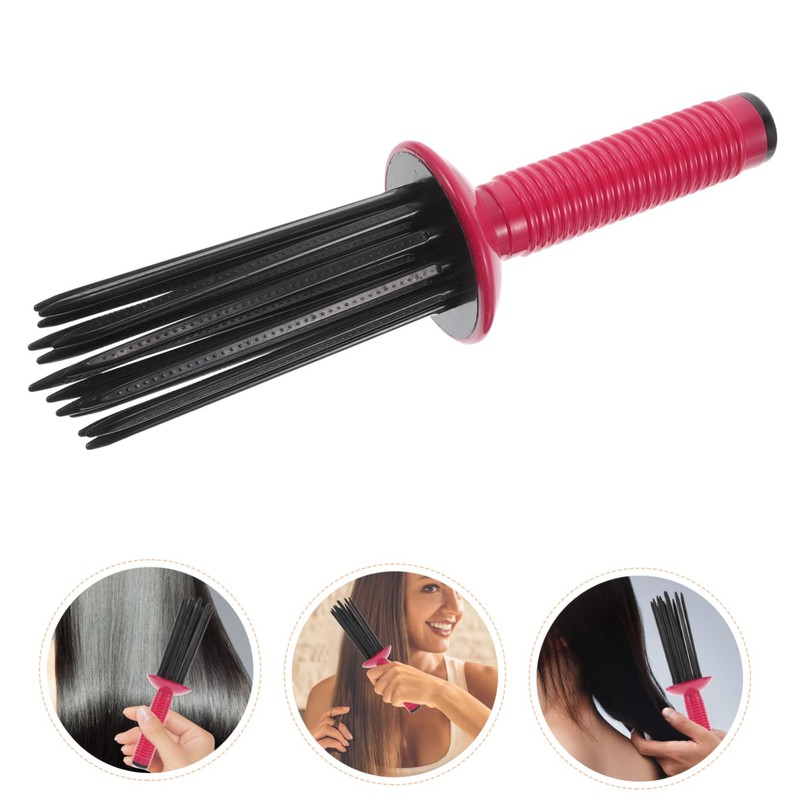 IWOWHERO Bristle Curlers Hair Comb Versatile Curling Roll Comb for