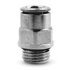 Camozzi 6512 6-1/8 Push In Fitting Male Stud, 6 mm