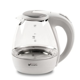 Living Plus 1.5 L Glass Electric Kettle - Fast Boiling, BPA-Free, LED Indicator, Auto Shut-Off