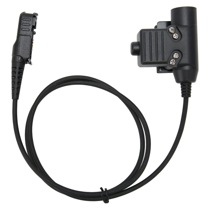 PTT Headset Adapter Push to Talk Connector for Motorola Xir