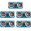 A-DIGISHUO 5PCS HC-SR04 Ultrasonic Module Ultrasonic Distance Measuring Module Distance