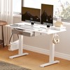 Seang Standing Desk with Drawer, 55" x 24" Height Adjustable