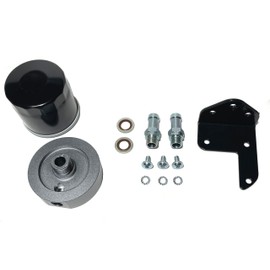 Universal Bracket - Spacer F02 12 mm 1/2 for CVT variator filter with ATF filter M20x1.5 Remote CVT Oil Filter Mount, It can be installed on a car, SUV, truck or special equipment