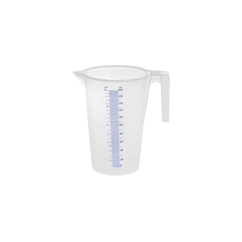 Heavy Duty Measuring Jug 2 litres Lightweight Strong Durable