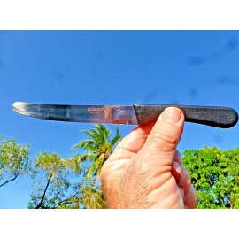 Winco Paring Knife / Steak 5" Round Tip Winco K-50P  #567 Plastic Handle NSF Certified