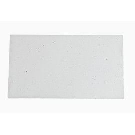 Universal 21" x 11 3/4" x 1/2" Ceramic Insulation Fiber Baffle Board for Boilers, Stoves, Forges, Kilns, Outdoor Pizza Ovens - Rated 2,300F
