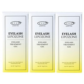 EYEZ Eyelash Lipozone, 5.3 oz (15 mg), Eyelash Serum, Set of 3