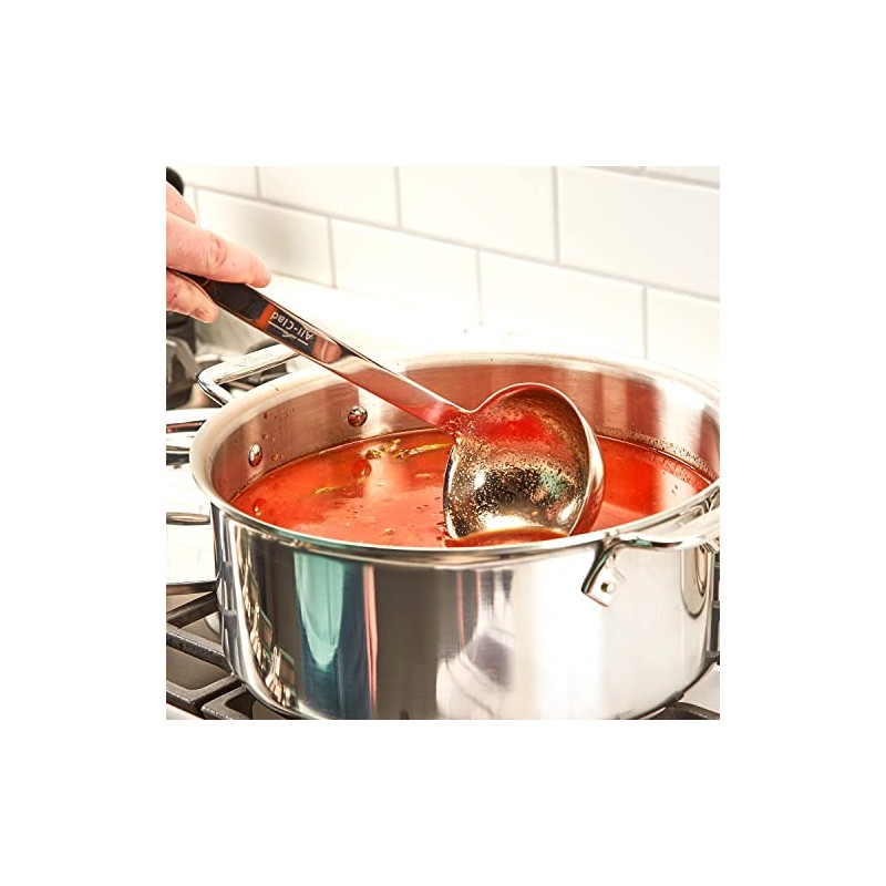 All-Clad Specialty Stainless Steel Kitchen Gadgets Soup Ladle Kitchen Tools,