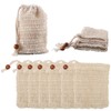Pack of 10 Soap Bags, Organic Solid Soap Bag, Mesh